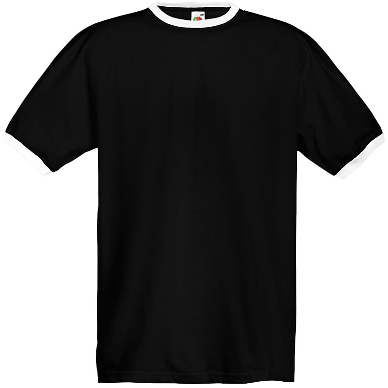 Camiseta Bicolor Ringer Hombre Frontal